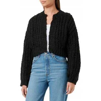 Inny producent Faina Kardigan Czarny z Długim Rękawem Damski M/l Jgf Inny producent Faina Kardigan Czarny z Długim Rękawem Damski M/l Jgf