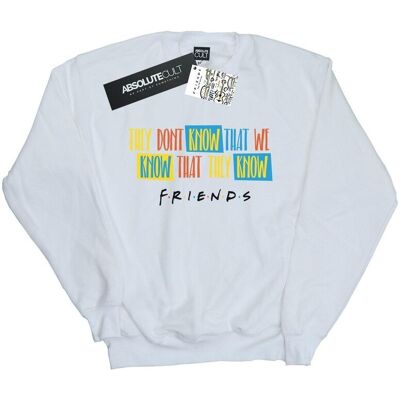 Friends Bluza Damska They Don't Know Script (M / Ciepły Biały) Friends Bluza Damska They Don't Know Script (M / Ciepły Biały)