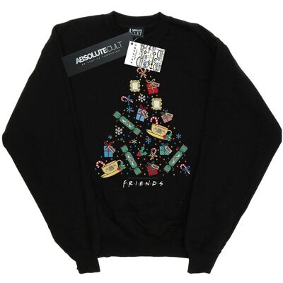 Friends Bluza Damska Z Choinką Bożonarodzeniową (L / Czarny) Friends Bluza Damska Z Choinką Bożonarodzeniową (L / Czarny)