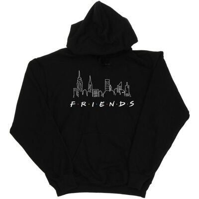 Friends Bluza Z Kapturem Damska Panoramiczna (M / Czarny) Friends Bluza Z Kapturem Damska Panoramiczna (M / Czarny)