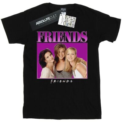 Friends Kobiety/Panie Monica Rachel Phoebe Homage Bawełniana Koszulka Typu Boyfriend (XXXXS / Czarny) Friends Kobiety/Panie Monica Rachel Phoebe Homage Bawełniana Koszulka Typu Boyfriend (XXXXS / Czarny)