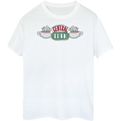 Friends Koszulka Damska/ Damska Central Perk Sketch Cotton Boyfriend T-Shirt (XXXXS / Ciepły Biały) Friends Koszulka Damska/ Damska Central Perk Sketch Cotton Boyfriend T-Shirt (XXXXS / Ciepły Biały)