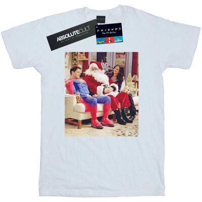Friends Koszulka Damska / Damska Couch Santa Cotton Boyfriend T-Shirt (S (52-55 Cm) / Ciepły Biały) Friends Koszulka Damska / Damska Couch Santa Cotton Boyfriend T-Shirt (S (52-55 Cm) / Ciepły Biały)