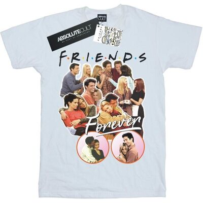Friends Koszulka Damska / Damska Forever Collage Cotton Boyfriend T-Shirt (S (52-55 Cm) / Ciepły Biały) Friends Koszulka Damska / Damska Forever Collage Cotton Boyfriend T-Shirt (S (52-55 Cm) / Ciepły Biały)