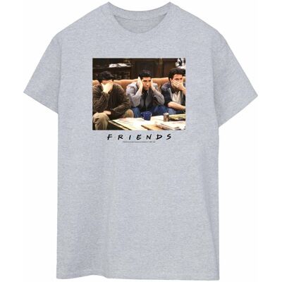Friends Koszulka Damska / Damska Three Wise Guys Cotton Boyfriend T-Shirt (S (52-55 Cm) / Jasnoszary) Friends Koszulka Damska / Damska Three Wise Guys Cotton Boyfriend T-Shirt (S (52-55 Cm) / Jasnoszary)