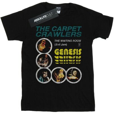Genesis Koszulka Damska / Damska The Carpet Crawlers Cotton Boyfriend T-Shirt (S (52-55 Cm) / Czarny) Genesis Koszulka Damska / Damska The Carpet Crawlers Cotton Boyfriend T-Shirt (S (52-55 Cm) / Czarny)