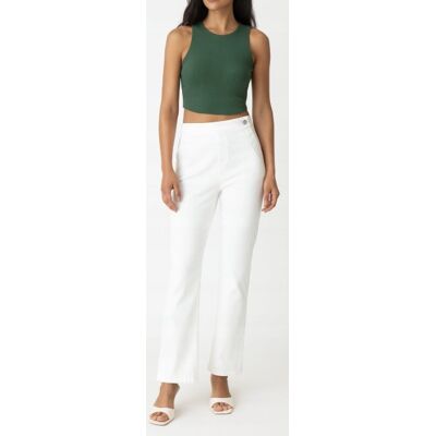 Inny producent GUESS BIAŁE SPODNIE CASUAL PROSTE W WYSOKIM STANIE BAWEŁNA 28/35 1GGA Inny producent GUESS BIAŁE SPODNIE CASUAL PROSTE W WYSOKIM STANIE BAWEŁNA 28/35 1GGA