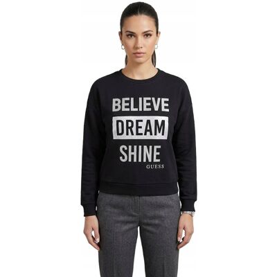 Inny producent GUESS BLUZA DAMSKA CZARNA ZE SREBRNYM LOGO XS GGA Inny producent GUESS BLUZA DAMSKA CZARNA ZE SREBRNYM LOGO XS GGA