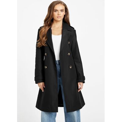 Inny producent GUESS CZARNY KLASYCZNY PŁASZCZ Z PASKIEM I KLASYCZNYM KOŁNIERZEM S 1GŁA Inny producent GUESS CZARNY KLASYCZNY PŁASZCZ Z PASKIEM I KLASYCZNYM KOŁNIERZEM S 1GŁA