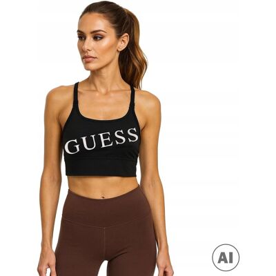 Inny producent GUESS CZARNY TOP NA RAMIĄCZKACH GŁADKI DAMSKI XS GGA Inny producent GUESS CZARNY TOP NA RAMIĄCZKACH GŁADKI DAMSKI XS GGA