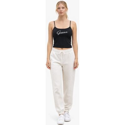 Inny producent GUESS CZARNY TOP NA RAMIĄCZKACH Z HAFTOWANYM LOGO S 1I3A Inny producent GUESS CZARNY TOP NA RAMIĄCZKACH Z HAFTOWANYM LOGO S 1I3A