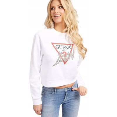 Inny producent GUESS DAMSKA BLUZA KLASYCZNA BIAŁA BASIC S 1GGA Inny producent GUESS DAMSKA BLUZA KLASYCZNA BIAŁA BASIC S 1GGA