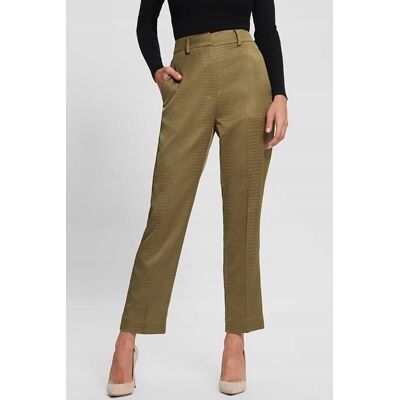 Inny producent GUESS ELEGANCKIE SPODNIE CYGARETKI KHAKI ZAMEK XL GGA Inny producent GUESS ELEGANCKIE SPODNIE CYGARETKI KHAKI ZAMEK XL GGA