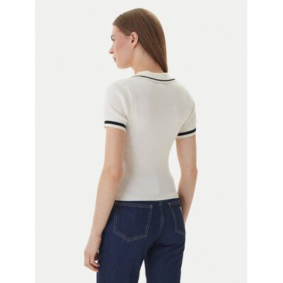 Guess Jeans Sweter Damskie Écru W6GRZ1Z3P32 Guess Jeans Sweter Damskie Écru W6GRZ1Z3P32