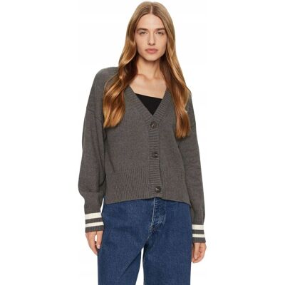 Inny producent GUESS JEANS SZARY SWETER Z BIAŁYMI PASKAMI NA RĘKAWACH BAWEŁNA S GŁA Inny producent GUESS JEANS SZARY SWETER Z BIAŁYMI PASKAMI NA RĘKAWACH BAWEŁNA S GŁA