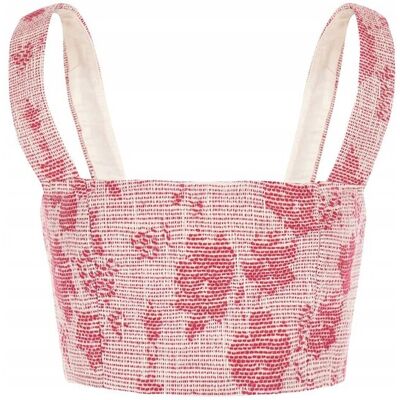 Inny producent GUESS RÓŻOWY TOP NA SZEROKICH RAMIĄCZKACH Z PRINTEM XXS GGA Inny producent GUESS RÓŻOWY TOP NA SZEROKICH RAMIĄCZKACH Z PRINTEM XXS GGA