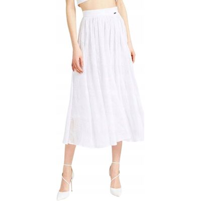 Inny producent GUESS SPÓDNICA MIDI BIAŁA HAFTOWANA CASUAL 27 GAP Inny producent GUESS SPÓDNICA MIDI BIAŁA HAFTOWANA CASUAL 27 GAP