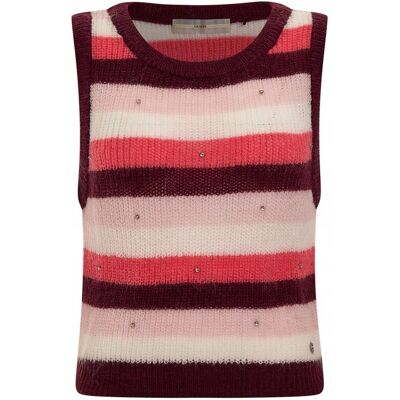 Inny producent GUESS SWETER BEZ RĘKAWÓW W PASY Z OZDOBNYMI CYRKONIAMI M FTA Inny producent GUESS SWETER BEZ RĘKAWÓW W PASY Z OZDOBNYMI CYRKONIAMI M FTA