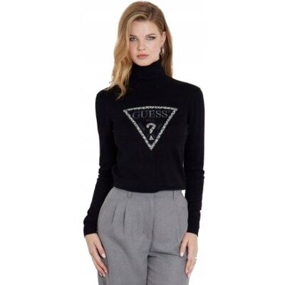 Inny producent GUESS SWETER CZARNY Z GOLFEM Z DŁUGIM RĘKAWEM DAMSKI S 1GNA Inny producent GUESS SWETER CZARNY Z GOLFEM Z DŁUGIM RĘKAWEM DAMSKI S 1GNA