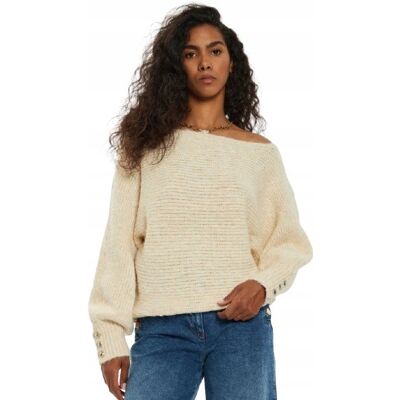 Inny producent GUESS SWETER KLASYCZNY BEŻOWY DAMSKI Z WEŁNĄ S 1GNA Inny producent GUESS SWETER KLASYCZNY BEŻOWY DAMSKI Z WEŁNĄ S 1GNA