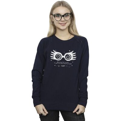 Harry Potter Bluza Damska/ Damska Luna Being Different (XXL (193cm) / Granatowy) Harry Potter Bluza Damska/ Damska Luna Being Different (XXL (193cm) / Granatowy)