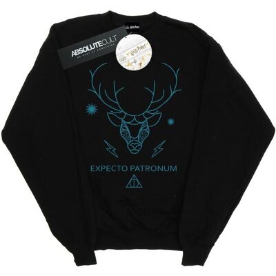 Harry Potter Bluza Damska Expecto Patronum (XXL (193cm) / Czarny) Harry Potter Bluza Damska Expecto Patronum (XXL (193cm) / Czarny)