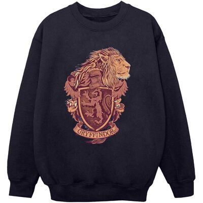 Harry Potter Bluza Damska Herb Gryffindor (L / Granatowy) Harry Potter Bluza Damska Herb Gryffindor (L / Granatowy)