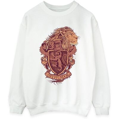 Harry Potter Bluza Damska Herb Gryffindor (XXL (193cm) / Ciepły Biały) Harry Potter Bluza Damska Herb Gryffindor (XXL (193cm) / Ciepły Biały)
