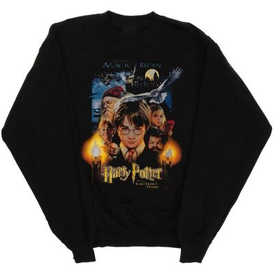 Harry Potter Bluza Damska Plakat The Sorcerer's Stone (M / Czarny) Harry Potter Bluza Damska Plakat The Sorcerer's Stone (M / Czarny)