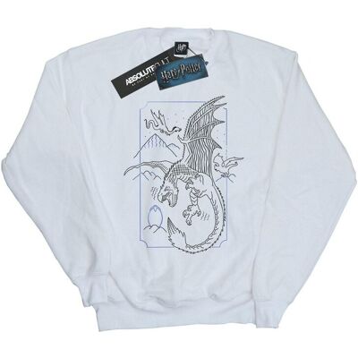 Harry Potter Bluza Damska Smok (L / Ciepły Biały) Harry Potter Bluza Damska Smok (L / Ciepły Biały)