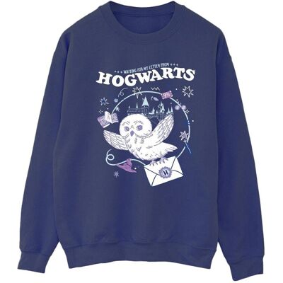 Harry Potter Bluza Damska Sowa Letter From Hogwarts (S (52-55 Cm) / Granatowy) Harry Potter Bluza Damska Sowa Letter From Hogwarts (S (52-55 Cm) / Granatowy)