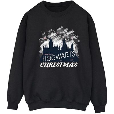 Harry Potter Bluza Damska Święta Hogwarts (L / Czarny) Harry Potter Bluza Damska Święta Hogwarts (L / Czarny)