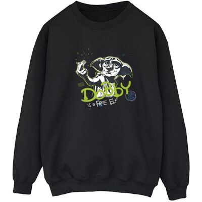 Harry Potter Bluza Damska Zgredek A Free Elf (M / Czarny) Harry Potter Bluza Damska Zgredek A Free Elf (M / Czarny)