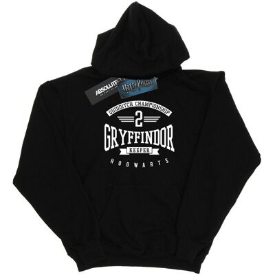 Harry Potter Bluza Z Kapturem Damska Gryffindor Keeper (S (52-55 Cm) / Czarny) Harry Potter Bluza Z Kapturem Damska Gryffindor Keeper (S (52-55 Cm) / Czarny)