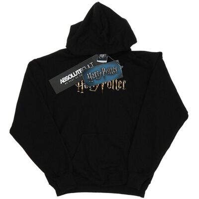 Harry Potter Bluza Z Kapturem Damska Logo (S (52-55 Cm) / Czarny) Harry Potter Bluza Z Kapturem Damska Logo (S (52-55 Cm) / Czarny)