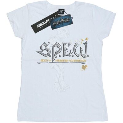 Harry Potter Damska Bawełniana Koszulka Dobby Elfish Welfare (XL 8,5-9 / Ciepły Biały) Harry Potter Damska Bawełniana Koszulka Dobby Elfish Welfare (XL 8,5-9 / Ciepły Biały)