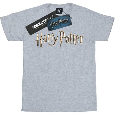 Harry Potter Damska Bawełniana Koszulka Typu Boyfriend Z Kolorowym Logo (S (52-55 Cm) / Jasnoszary) Harry Potter Damska Bawełniana Koszulka Typu Boyfriend Z Kolorowym Logo (S (52-55 Cm) / Jasnoszary)
