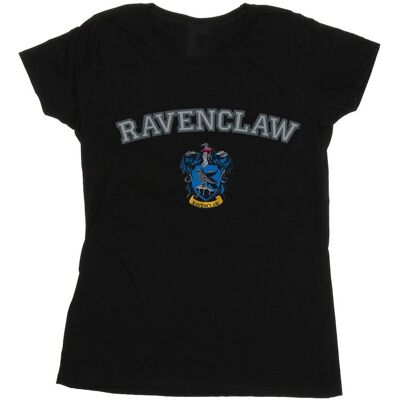 Harry Potter Damska Bawełniana Koszulka Z Herbem Ravenclawu (S (52-55 Cm) / Czarny) Harry Potter Damska Bawełniana Koszulka Z Herbem Ravenclawu (S (52-55 Cm) / Czarny)