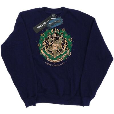 Harry Potter Damska Bluza Z Wieńcem Bożonarodzeniowym (L / Granatowy) Harry Potter Damska Bluza Z Wieńcem Bożonarodzeniowym (L / Granatowy)