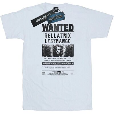 Harry Potter Koszulka Damska / Damska Bellatrix Lestrange Wanted Poster Cotton Boyfriend T-Shirt (S (52-55 Cm) / Ciepły Biały) Harry Potter Koszulka Damska / Damska Bellatrix Lestrange Wanted Poster Cotton Boyfriend T-Shirt (S (52-55 Cm) / Ciepły Biały)