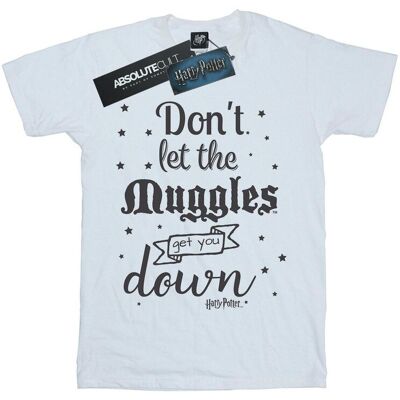 Harry Potter Koszulka Damska / Damska Don't Let The Muggles Cotton Boyfriend T-Shirt (S (52-55 Cm) / Ciepły Biały) Harry Potter Koszulka Damska / Damska Don't Let The Muggles Cotton Boyfriend T-Shirt (S (52-55 Cm) / Ciepły Biały)