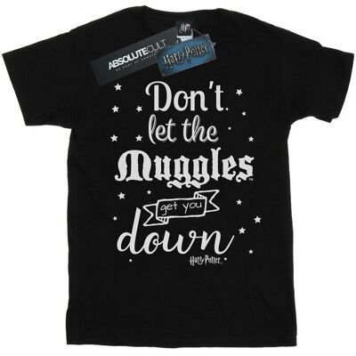 Harry Potter Koszulka Damska / Damska Don't Let The Muggles Cotton Boyfriend T-Shirt (S (52-55 Cm) / Czarny) Harry Potter Koszulka Damska / Damska Don't Let The Muggles Cotton Boyfriend T-Shirt (S (52-55 Cm) / Czarny)