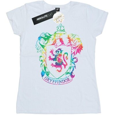 Absolute Cult Harry Potter Gryffindor Crest Tie Dye Infill T-Shirt - T-shirt Absolute Cult Harry Potter Gryffindor Crest Tie Dye Infill T-Shirt - T-shirt