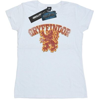 Harry Potter Koszulka Damska / Damska Gryffindor Sport Emblem Cotton T-Shirt (S (52-55 Cm) / Ciepły Biały) Harry Potter Koszulka Damska / Damska Gryffindor Sport Emblem Cotton T-Shirt (S (52-55 Cm) / Ciepły Biały)