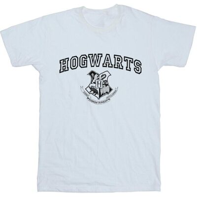 Harry Potter Koszulka Damska / Damska Hogwarts Crest Cotton Boyfriend T-Shirt (S (52-55 Cm) / Ciepły Biały) Harry Potter Koszulka Damska / Damska Hogwarts Crest Cotton Boyfriend T-Shirt (S (52-55 Cm) / Ciepły Biały)