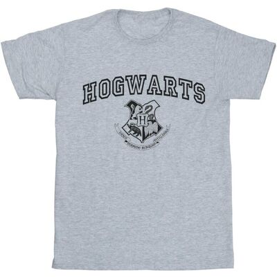 Harry Potter Koszulka Damska / Damska Hogwarts Crest Cotton Boyfriend T-Shirt (S (52-55 Cm) / Jasnoszary) Harry Potter Koszulka Damska / Damska Hogwarts Crest Cotton Boyfriend T-Shirt (S (52-55 Cm) / Jasnoszary)