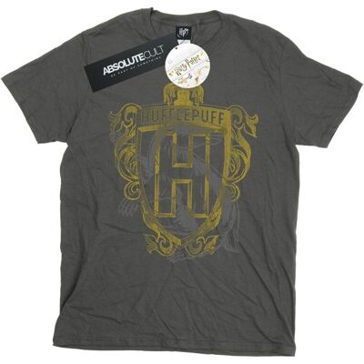 Harry Potter Koszulka Damska / Damska Hufflepuff Badger Crest Cotton Boyfriend T-Shirt (S (52-55 Cm) / Grafitowy) Harry Potter Koszulka Damska / Damska Hufflepuff Badger Crest Cotton Boyfriend T-Shirt (S (52-55 Cm) / Grafitowy)