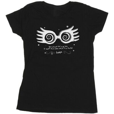Harry Potter Koszulka Damska / Damska Luna Being Different Cotton T-Shirt (XL 8,5-9 / Czarny) Harry Potter Koszulka Damska / Damska Luna Being Different Cotton T-Shirt (XL 8,5-9 / Czarny)