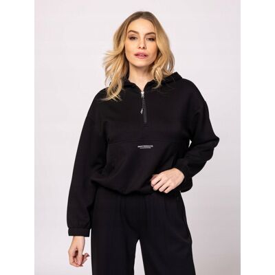 inna (Inny) HEAVY TOOLS DAMSKA BLUZA Z KAPTUREM ROZPINANA STEFKA CZARNA BLACK R. L inna (Inny) HEAVY TOOLS DAMSKA BLUZA Z KAPTUREM ROZPINANA STEFKA CZARNA BLACK R. L