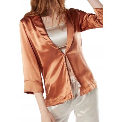 ABC Intimissimi Marynarka Bluzka Jedwab Naturalny Lyocell Rozmiar M ABC Intimissimi Marynarka Bluzka Jedwab Naturalny Lyocell Rozmiar M
